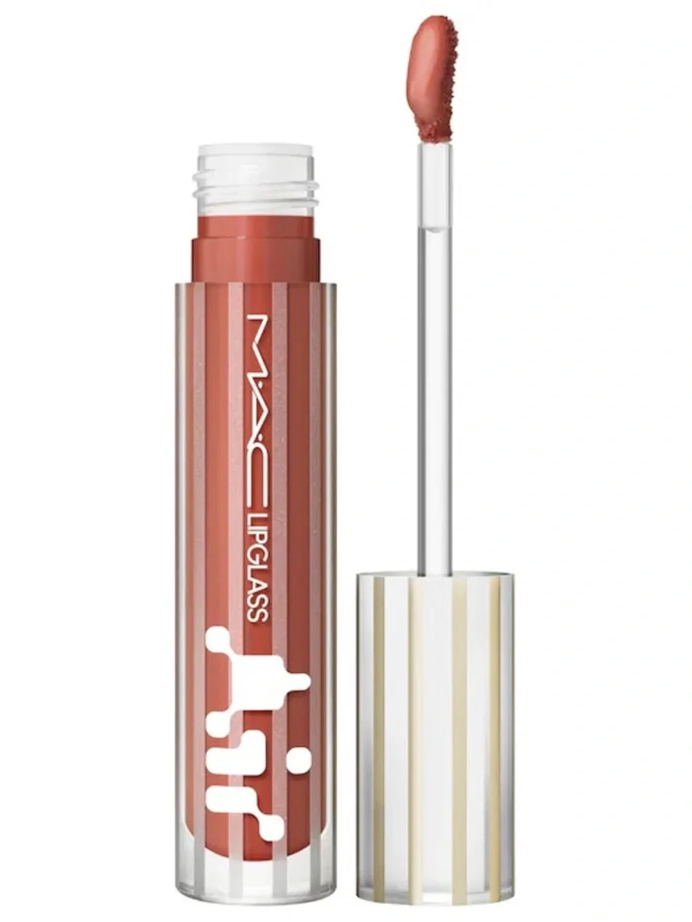 MAC Cosmetics Lipglass Air Non-Sticky Hydrating Lip Gloss Casual